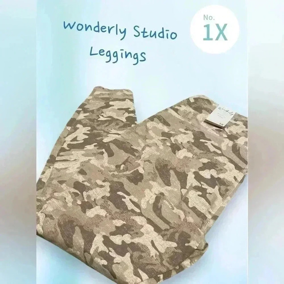 🆕 Wonderly Plus Leggings-Size 1X - Picture 1 of 6
